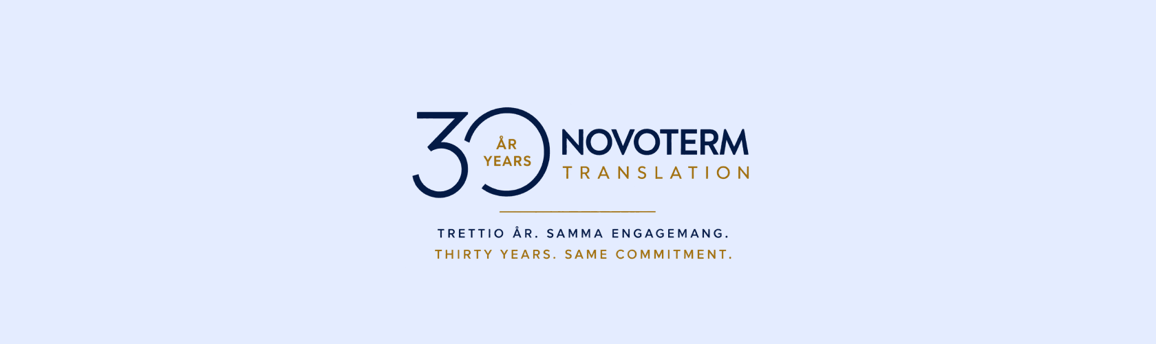 Novoterm 30 år – Björn om duvor, gruvor och översättningsteknik